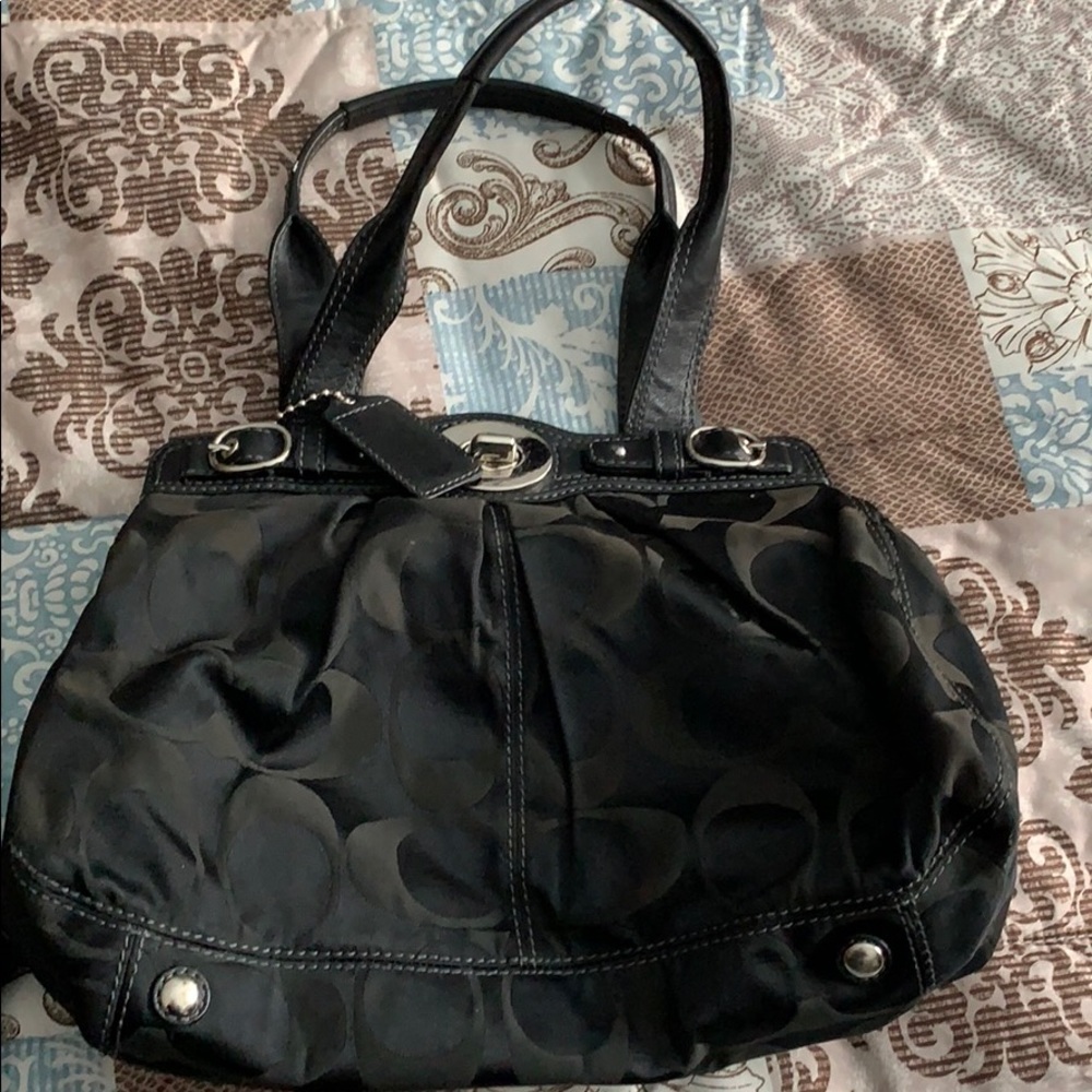Black Coach Purse